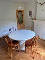 Mortex tafel rond diameter 120 cm, 100 tot 150 cm, 100 tot 150 cm, Rond, Vier personen