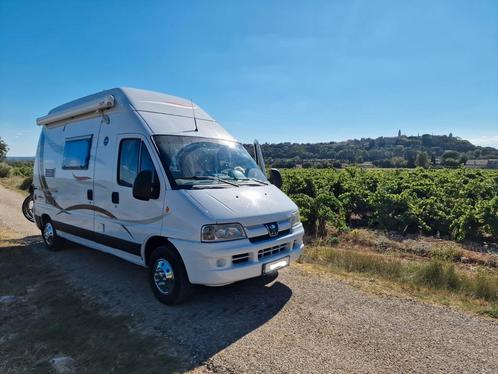 Famille Pössl 4 - Croisière climatisée Peugeot Boxer BWJ 200, Caravanes & Camping, Camping-cars, Particulier, Modèle Bus, jusqu'à 4