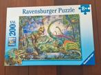Ravensburger puzzel 200XXL dinosaurus 8+, Kinderen en Baby's, Speelgoed | Kinderpuzzels, Ophalen of Verzenden, Zo goed als nieuw