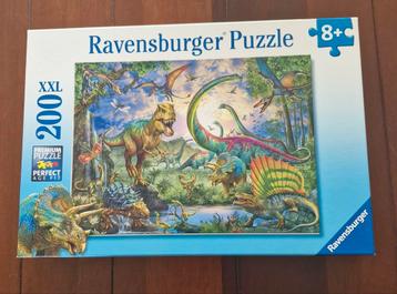 Ravensburger puzzel 200XXL dinosaurus 8+ beschikbaar voor biedingen