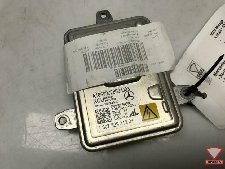 mercedes a b c e s cla xenon module starter a1669002800 099, Auto-onderdelen, Verlichting, Mercedes-Benz, Gebruikt