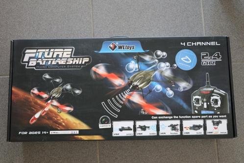 Wltoys drone v959, Hobby en Vrije tijd, Modelbouw | Radiografisch | Helikopters en Quadcopters, Zo goed als nieuw, Quadcopter of Multicopter