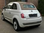 Fiat 500 Cabrio - Gekeurd voor verkoop, Auto's, Fiat, Euro 5, Beige, Cabriolet, Leder en Stof