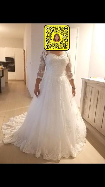 Belle robe de mariée déjà nettoyée taille 38 