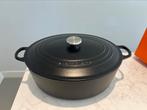 CONSEIL : Le Creuset 35 cm ovale en très bon état, Maison & Meubles, Enlèvement ou Envoi, Comme neuf, Poêle à frire ou Sauteuse