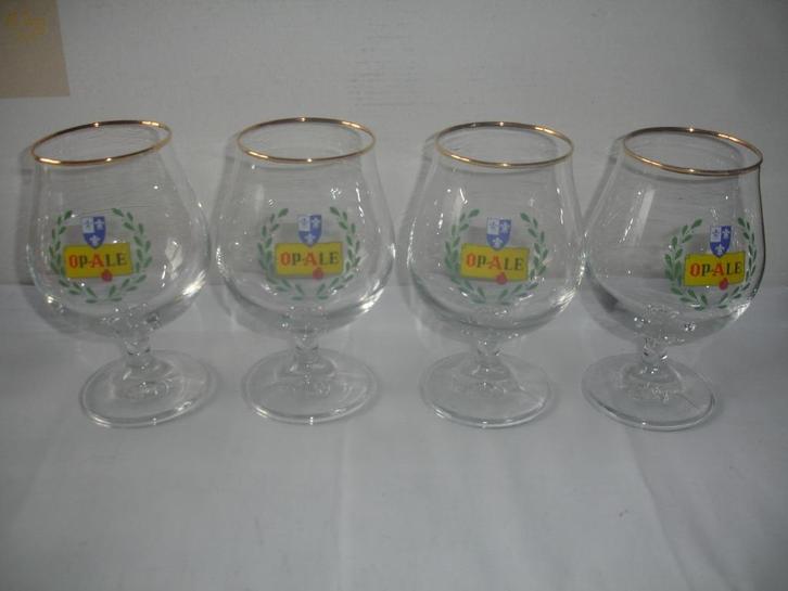 Bierglas op voet, Op Ale, brij. Affligem, Verzamelen, Biermerken, Zo goed als nieuw, Glas of Glazen, Overige merken, Ophalen of Verzenden