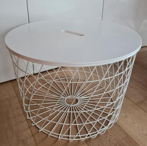 opbergtafel 'Kvistbro' (61x42cm), Maison & Meubles, Tables | Tables d'appoint, Comme neuf, Rond, Moins de 45 cm, 55 à 75 cm, Métal ou Aluminium