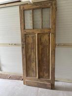 oude massief houten deur, Ophalen, Gebruikt, Hout, Binnendeur