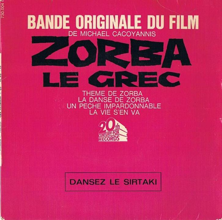 Zorba - Mikis Theodorakis, Cd's en Dvd's, Vinyl | Filmmuziek en Soundtracks, Zo goed als nieuw, Ophalen of Verzenden