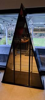 Vitrinekast met spiegel, Huis en Inrichting, Kasten | Vitrinekasten, Met deur(en), 25 tot 50 cm, 100 tot 150 cm, Modern