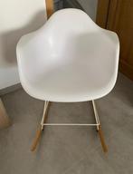 Chaise / fauteuil à bascule, Maison & Meubles, Chaises, Autres matériaux, Comme neuf, Enlèvement, Blanc