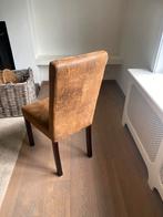 Set van 7 stoelen, Huis en Inrichting, Stoelen, Ophalen, Kunststof, Bruin, Zo goed als nieuw