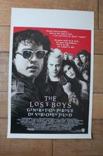 filmaffiche The lost Boys 1987 filmposter, Comme neuf, Cinéma et TV, Enlèvement ou Envoi, Rectangulaire vertical