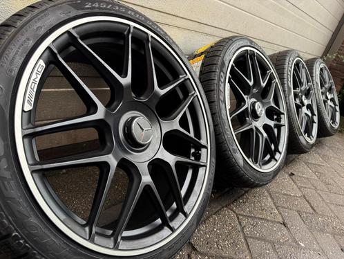 Set 19 inch Mercedes AMG A35 CLA45 A45 A45s W176 W177 velgen, Auto-onderdelen, Banden en Velgen, Banden en Velgen, 19 inch, 245 mm