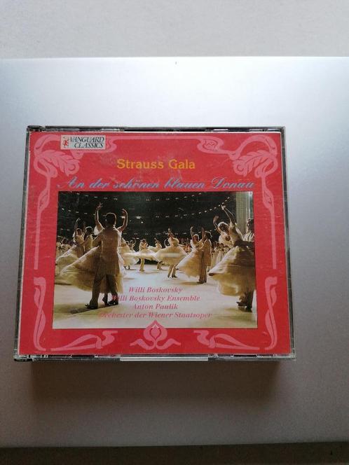 STRAUSS GALA DUBBEL CD !, CD & DVD, CD | Classique, Comme neuf, Enlèvement ou Envoi