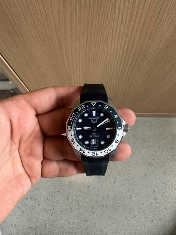 Tag Heuer Aquaracer Professional 300 GMT, Enlèvement ou Envoi, Comme neuf, TAG Heuer