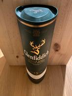 Glenfiddich 12 ans 70cl dans un tube en étui., Collections, Vins, Pleine, Autres types, Enlèvement ou Envoi, Neuf