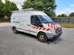 *** FORD Transit 2.2 Export 2500€ + BTW***, Auto's, Euro 5, Zwart, 4 cilinders, Wit