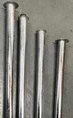 verchroomde buis diameter 10mm, aansluiting wc, wastafel, Ophalen of Verzenden, Nieuw, Chroom, Overige typen