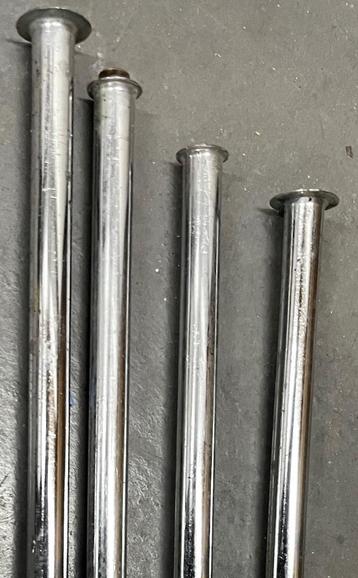 verchroomde buis diameter 10mm, aansluiting wc, wastafel beschikbaar voor biedingen