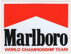 Marlboro World Championship Team sticker #10, Motos, Accessoires | Autocollants, Enlèvement ou Envoi