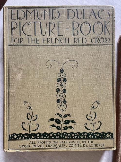 Edmund Dulac's Picture Book for the French Red Cross, Antiquités & Art, Curiosités & Brocante, Enlèvement ou Envoi