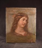 Olieverf op doek 18e eeuw, Antiek en Kunst, Ophalen of Verzenden