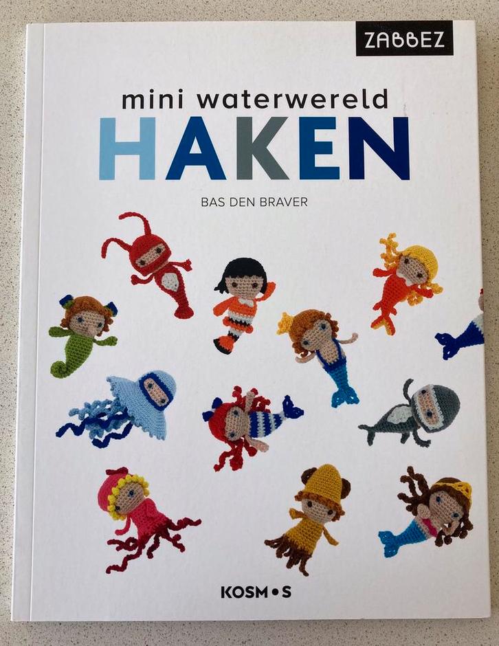 Bas den Braver - Mini waterwereld haken, Boeken, Hobby en Vrije tijd, Nieuw, Breien en Haken, Ophalen of Verzenden