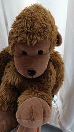 Grote bruine aap knuffeldier 43 cm, Ophalen of Verzenden, Nieuw