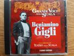 Benjamino Gigli - Grandi Voce alla Scala, Cd's en Dvd's, Zo goed als nieuw, Opera of Operette, Ophalen