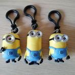 3 sleutelhangers Minions voor aan de boekentas, Ophalen of Verzenden, Zo goed als nieuw