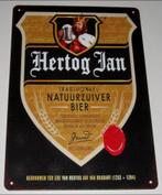 HERTOG JAN : Bord Hertog Jan - Traditioneel Zuiver Bier, Verzamelen, Biermerken, Verzenden, Nieuw, Reclamebord, Plaat of Schild