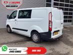 Ford Transit Custom 2.2 TDCI Trend Dubbel Cabine EXPORT Crui, Parkeersensor, Wit, Ford, Onderhoudsboekje
