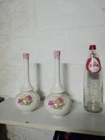 2 vases porcelaine fleuri, Maison & Meubles, Accessoires pour la Maison | Vases, Moins de 50 cm, Poterie ou Porcelaine, Enlèvement