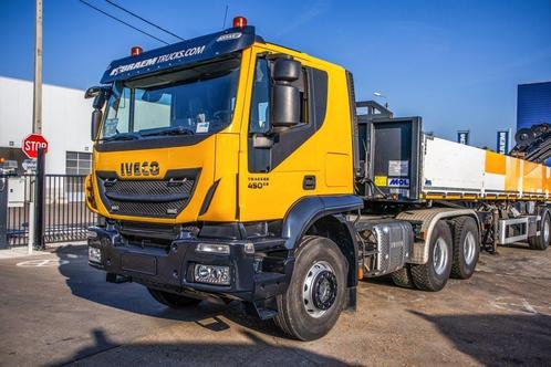 Iveco TRAKKER 450-6X4 (bj 2017), Auto's, Vrachtwagens, Bedrijf, Te koop, Airconditioning, Elektrische ramen, Navigatiesysteem