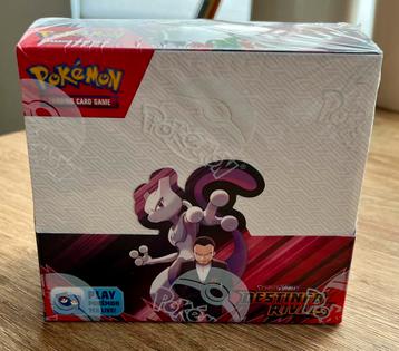 Destined Rivals Sealed Boosterbox Pokémon beschikbaar voor biedingen