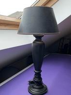 Staanlamp HOUT / LEDER, Ophalen, Nieuw