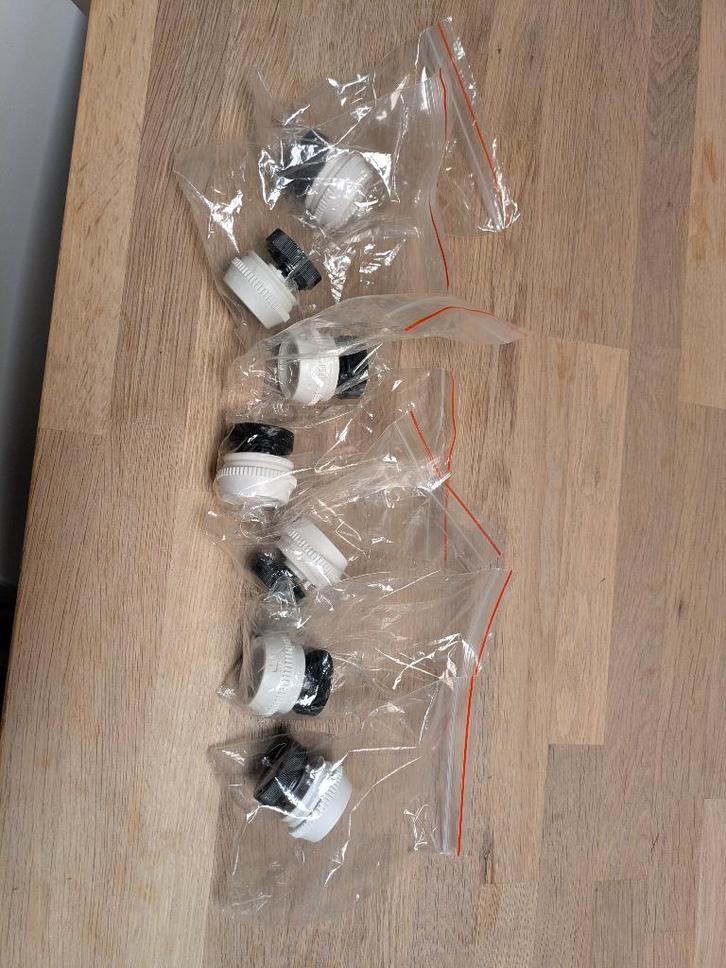 Honeywell Evohome ACH28 Adapter M28x1.5 - 7 stuks, Doe-het-zelf en Bouw, Thermostaten, Zo goed als nieuw, Ophalen of Verzenden