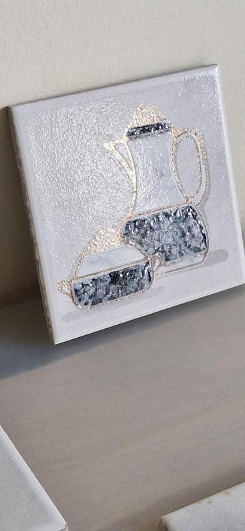 Prachtige siertegeltjes  14 st            ( vintage beschikbaar voor biedingen