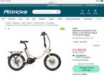 elektrische plooifiets iPeps Fold up 5.1, Fietsen en Brommers, Ophalen, Zo goed als nieuw