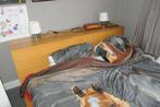 slaapkamer beubels ikea MALM bed en nachtkast en schuivenkas, Ophalen, Gebruikt, Tweepersoons