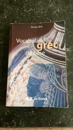 Vocabulaire grec de base (Simon BYL), Enlèvement ou Envoi, Comme neuf