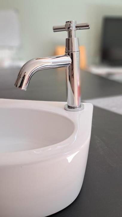 2 nieuwe retro koudwaterkraantjes, Doe-het-zelf en Bouw, Sanitair, Nieuw, Toilet, Ophalen of Verzenden