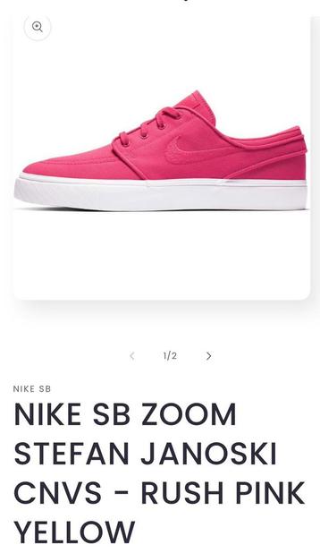 NIKE SB ZOOM - STEFAN JANOSKI - RUSH PINK YELLOW beschikbaar voor biedingen