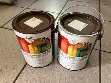 Axil coatings opac dekkende verf voor tuinhuis beschikbaar voor biedingen