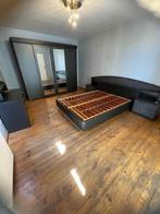 CHAMBRE À COUCHER ANTHRACITE SUR MESURE, Huis en Inrichting, Slaapkamer | Complete slaapkamers, Ophalen, Gebruikt, Tweepersoons