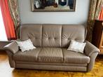 salon, Huis en Inrichting, Ophalen, Gebruikt, Rechte bank, Leer