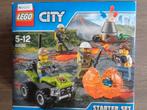 LEGO City Vulkaan Starter Set, Kinderen en Baby's, Ophalen of Verzenden, Zo goed als nieuw, Complete set, Lego