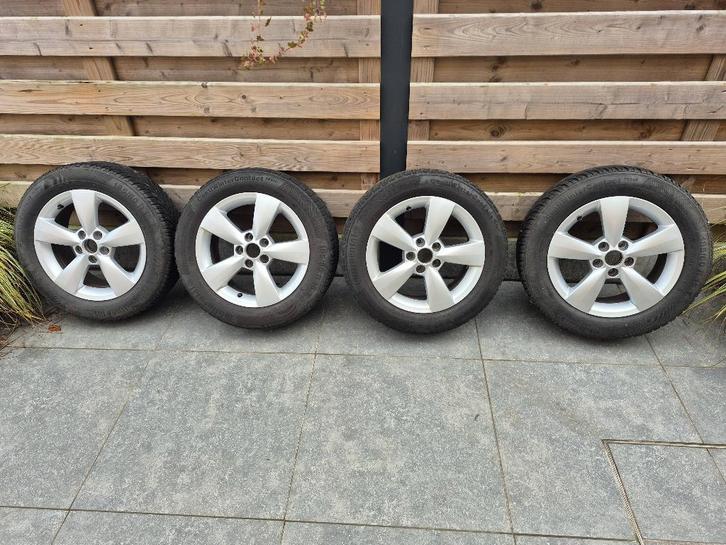 Winterbanden op velg, Auto-onderdelen, Banden en Velgen, Banden en Velgen, Winterbanden, 15 inch, 185 mm, Personenwagen, Gebruikt