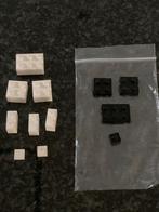 Set bouwstenen ( wit & zwart ), Gebruikt, Ophalen of Verzenden, Lego, Losse stenen